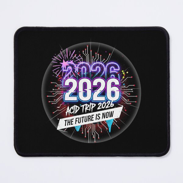 Item preview, Acid Trip 2026 Cyberpunk Neon Future Art designed and sold by GrafTeesLab.