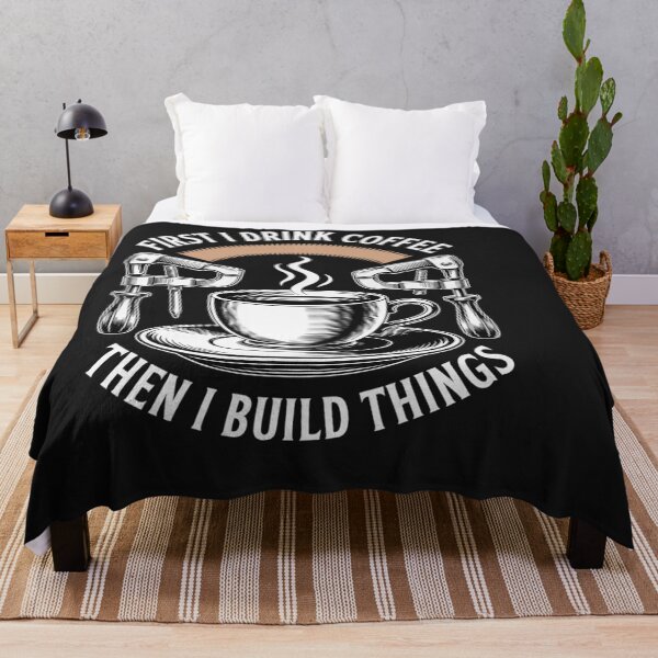Item preview, First I Drink Coffee Then I Build Things Woodworker designed and sold by VladimiaPutin.