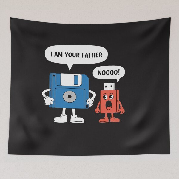 Item preview, Floppy Disk Usb Drive Im Your Father Fun Computer designed and sold by VladimiaPutin.