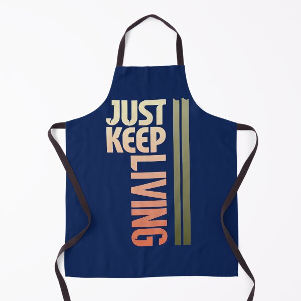 Item preview, Just Keep Living – Minimal Streetwear Typography Design designed and sold by Maximilianos.