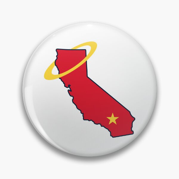 Item preview, Red Map with Yellow Star and Circle on Top designed and sold by maulanaansyh.