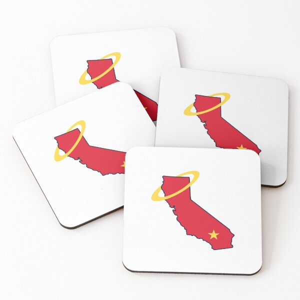 Item preview, Red Map with Yellow Star and Circle on Top designed and sold by maulanaansyh.
