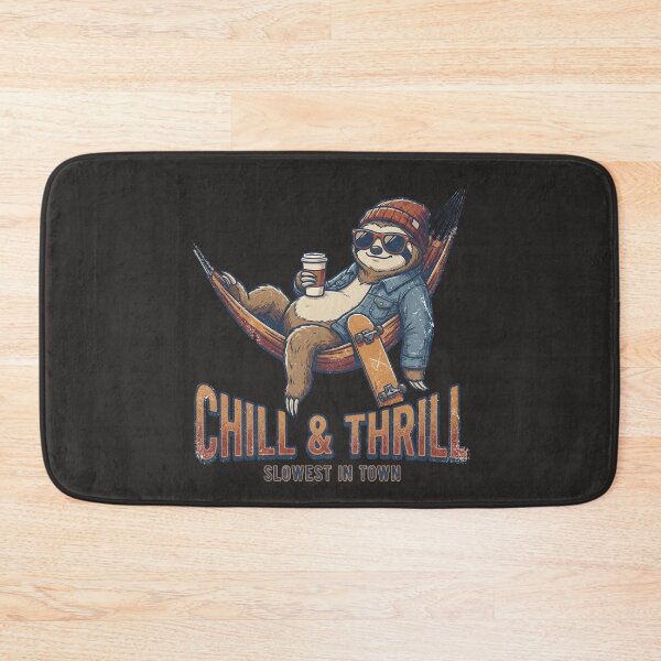 Item preview, Adrenaline in Slow Motion: The Urban Sloth’s Creed designed and sold by AwesomeBeyondLimits.