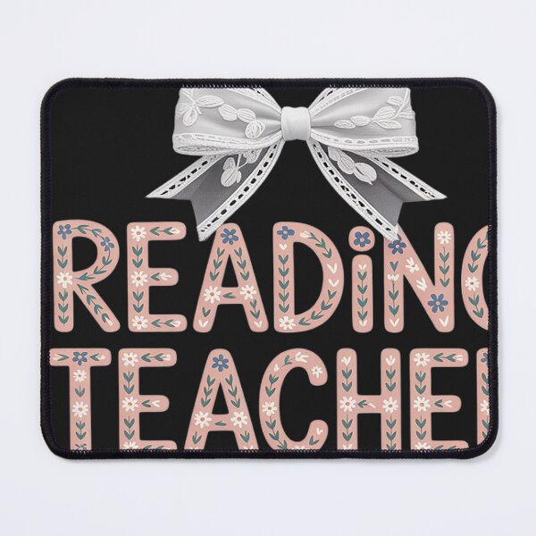 Item preview, Floral Reading Teacher Coquette Bow Librarian Bookish designed and sold by VladimiaPutin.