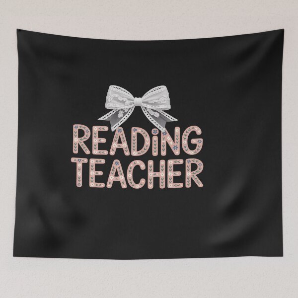 Item preview, Floral Reading Teacher Coquette Bow Librarian Bookish designed and sold by VladimiaPutin.