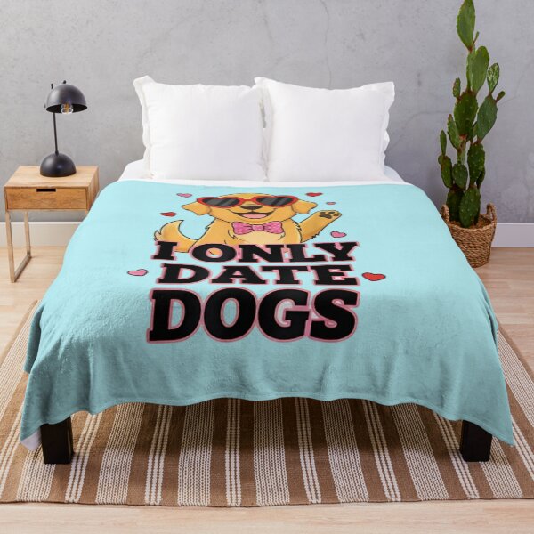 Item preview, I Only Date Dogs Funny Valentine Dog Shirt | Cute Cartoon Dog Lover Graphic Tee | Anti Valentine Pet Humor designed and sold by ZyxDes.