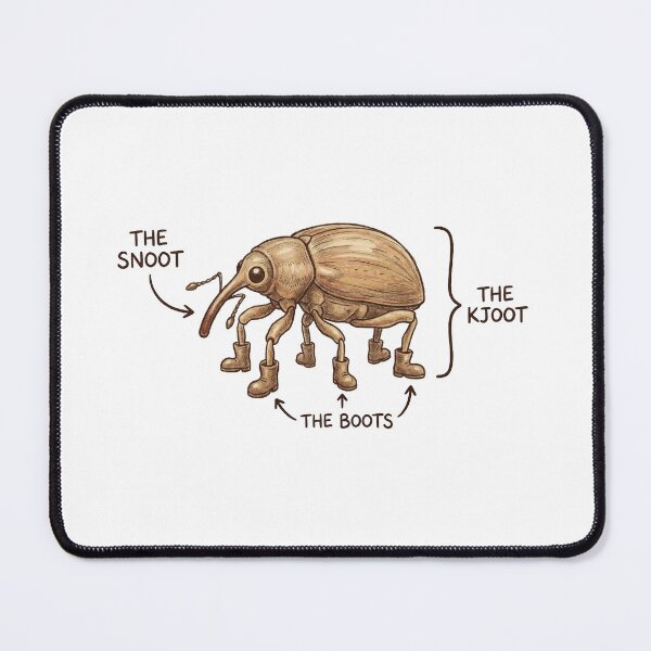 Item preview, Anatomy of a Weevil - Snoots Boots and Kjoots Diagram designed and sold by Petzzz.