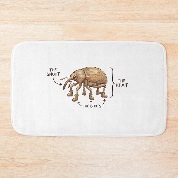 Item preview, Anatomy of a Weevil - Snoots Boots and Kjoots Diagram designed and sold by Petzzz.