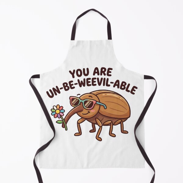 Item preview, Unbeweevilable - Cute Punny Weevil Positive Affirmation designed and sold by Petzzz.