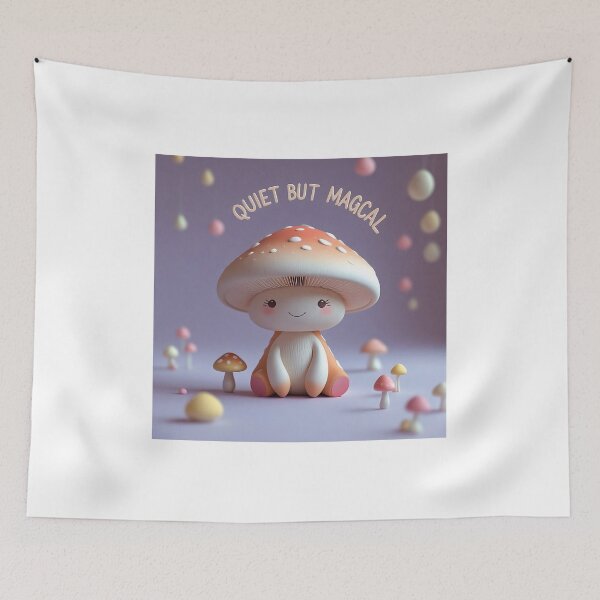 Item preview, Cute but magcal | Thriving after everyone logs off | cute mushroom | designed and sold by Classy-Artist.