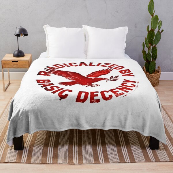Item preview, radicalized by basic decency designed and sold by THREE LITTLE BEANS.