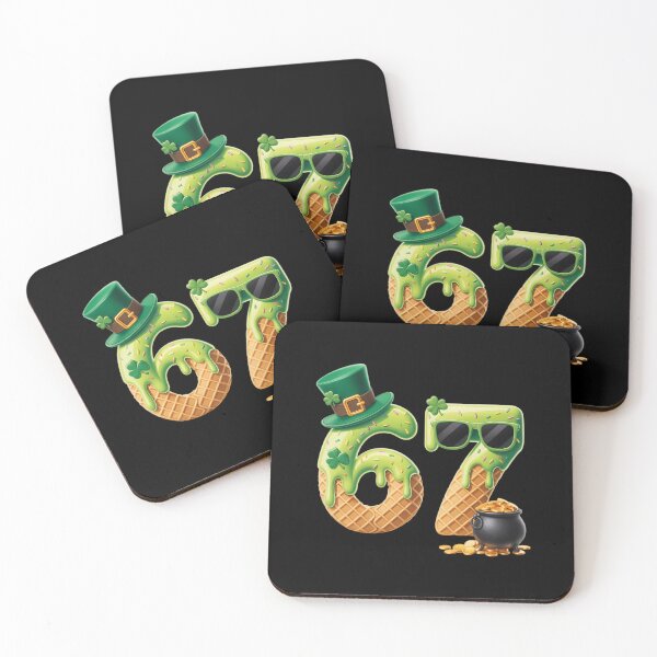 Item preview, 67 Six Seven Shamrock Funny St Patrick’s Day designed and sold by Morphologiona.