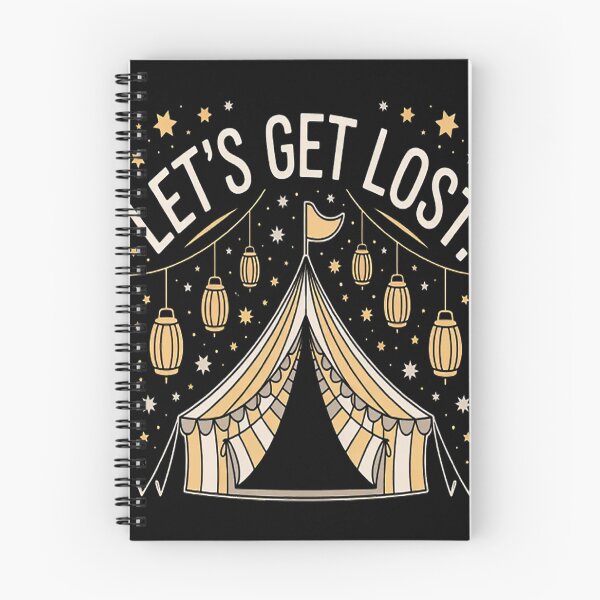 Item preview, Lets Get Lost Adventures Await Camping Dreams designed and sold by mandiana.