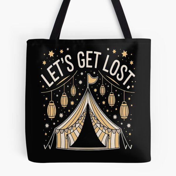 Item preview, Lets Get Lost Adventures Await Camping Dreams designed and sold by mandiana.