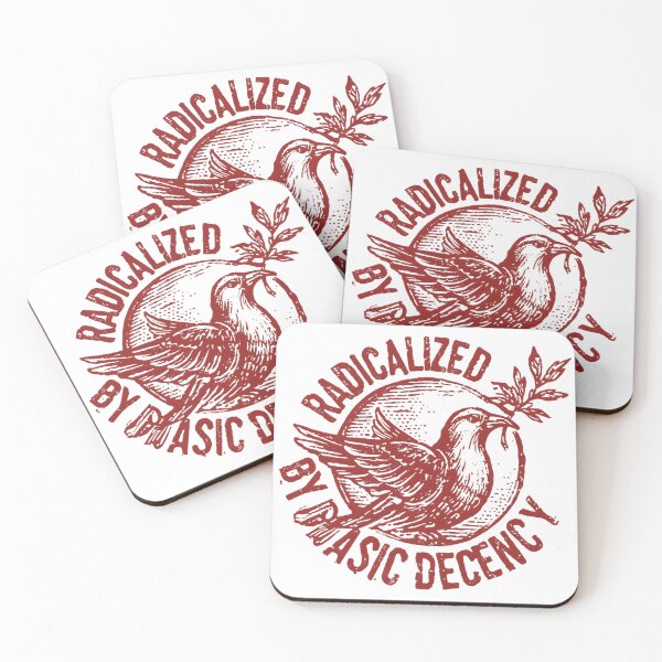 Item preview, Radicalized by basic decency designed and sold by THREE LITTLE BEANS.