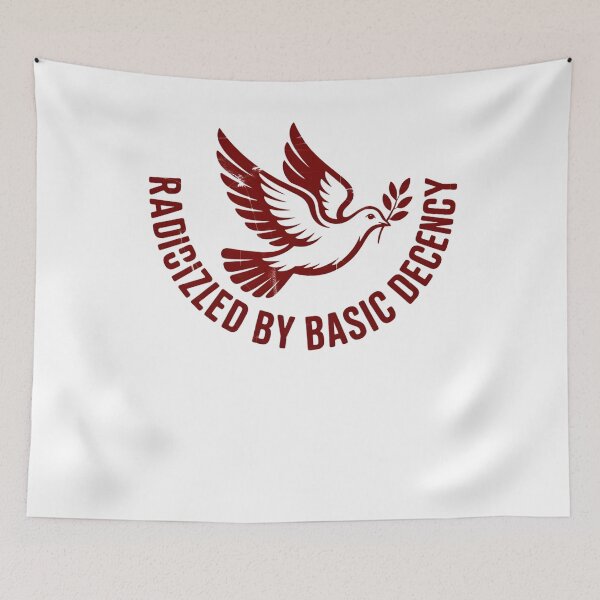 Item preview, Radicalized by basic decency designed and sold by THREE LITTLE BEANS.