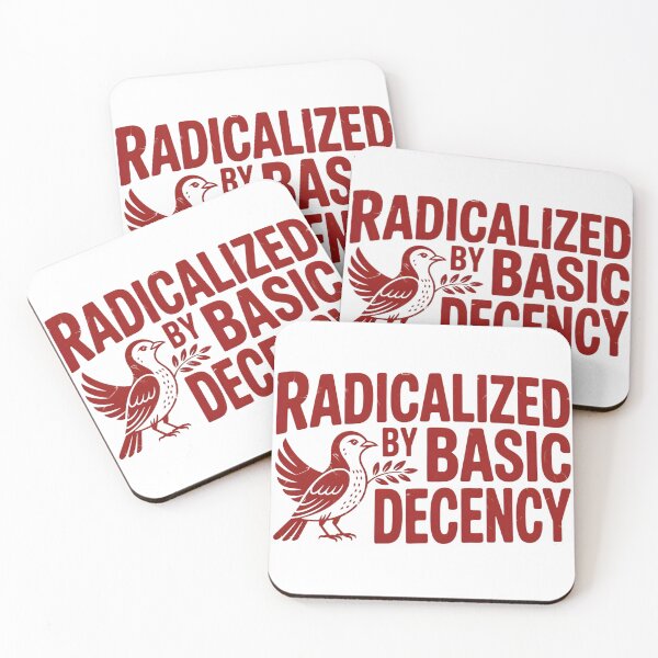 Item preview, Radicalized by basic decency designed and sold by THREE LITTLE BEANS.