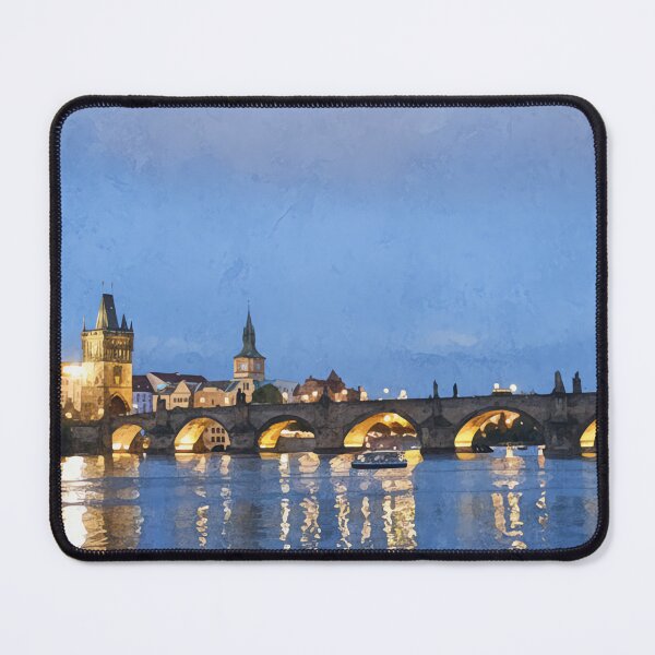 Item preview, Prague Twilight Over the Vltava designed and sold by Banal25.