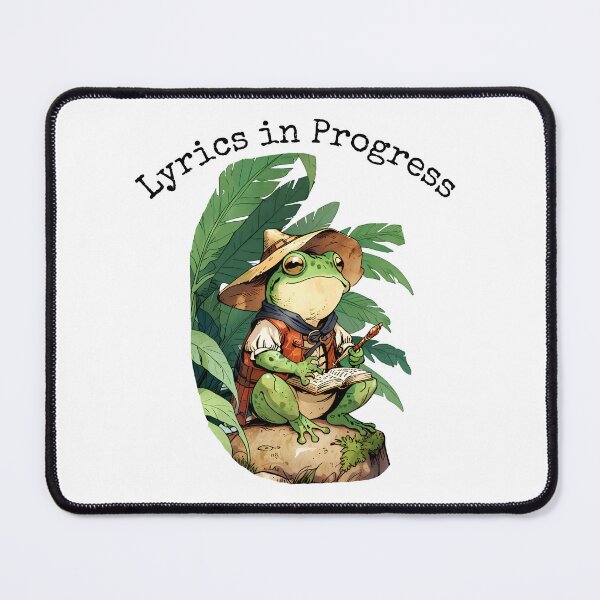 Item preview, Poet Frog - Writing Song Lyrics in the Forest designed and sold by HiruK.