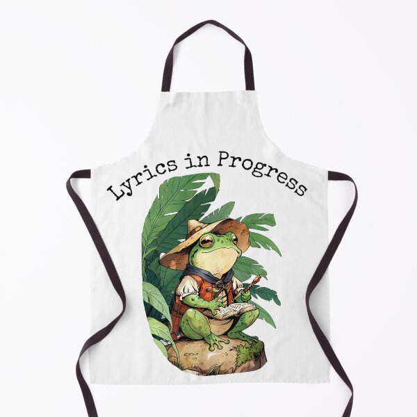 Item preview, Poet Frog - Writing Song Lyrics in the Forest designed and sold by HiruK.