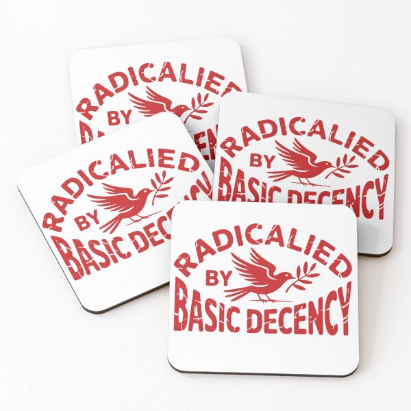Item preview, Radicalized by basic decency designed and sold by THREE LITTLE BEANS.