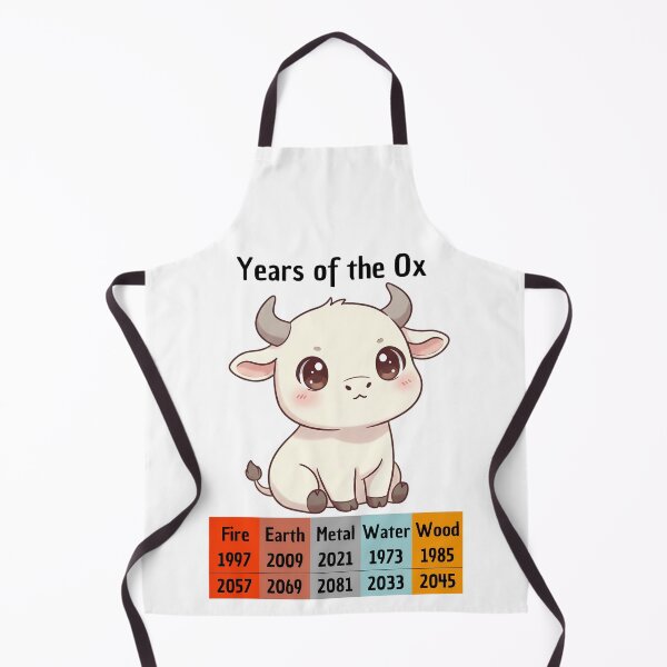 Item preview, Chinese Zodiac Ox Years | Cuddly Animal Gift designed and sold by Pets & Memes & Stuff.