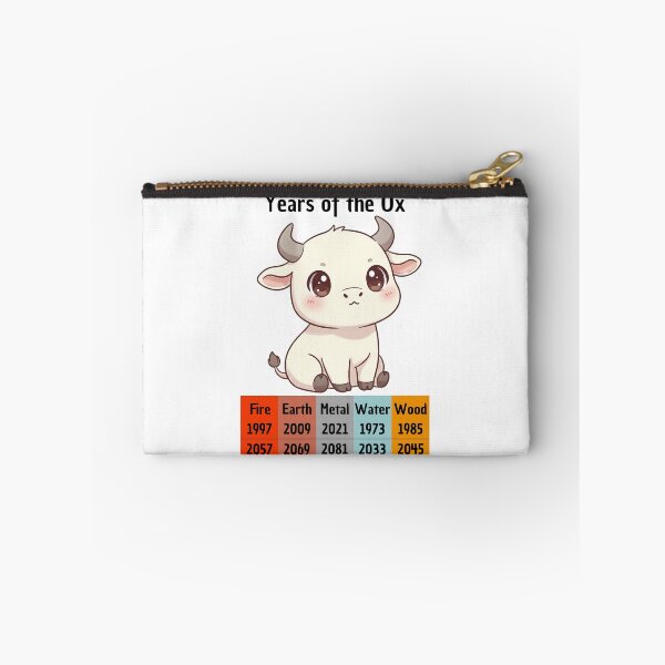 Item preview, Chinese Zodiac Ox Years | Cuddly Animal Gift designed and sold by Pets & Memes & Stuff.