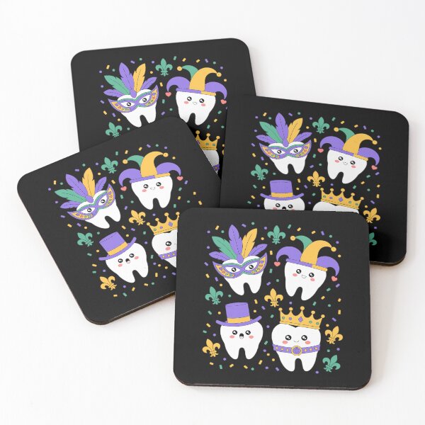 Item preview, Mardi Gras Dental Squad Group Matching Mardi Gras Day designed and sold by Morphologiona.