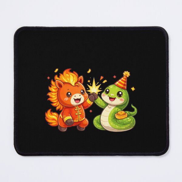 Item preview, Goodbye Snake Hello Horse – Cute Tết 2026 Transition designed and sold by PunchDrop.