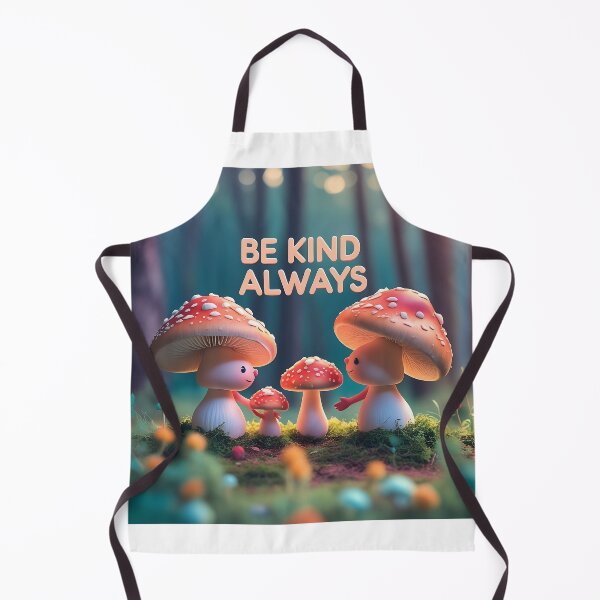 Item preview, Be kind always | cute mushrooms designed and sold by Classy-Artist.