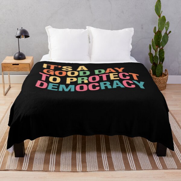 Item preview, Political Shirts, Protect Democracy Shirt Tee,Womens Rights Tee Shirt,Political Shirt,Democrat Shirt Women,Anti-Trump Shirt,Anti Fascism designed and sold by THREE LITTLE BEANS.