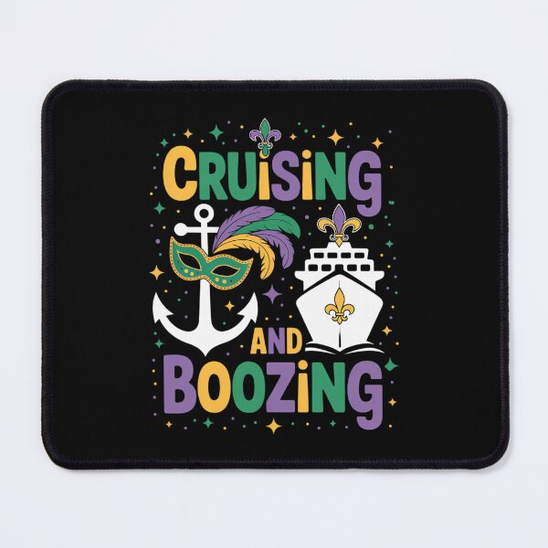Item preview, Cruising And Boozing Mardi Gras Cruise Family designed and sold by Morphologiona.