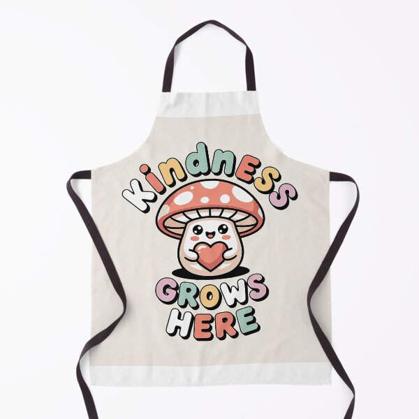 Item preview, Kindness grows here | Be kind always | cute mushrooms designed and sold by Classy-Artist.