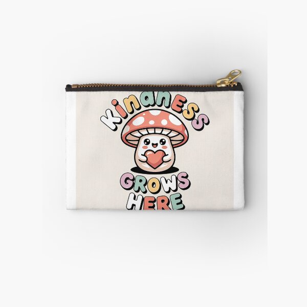 Item preview, Kindness grows here | Be kind always | cute mushrooms designed and sold by Classy-Artist.