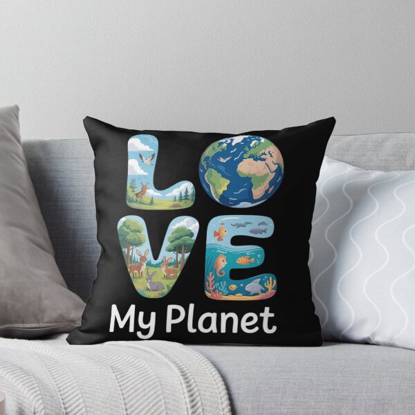 Item preview, LOVE My Planet Earth Day Environment designed and sold by Morphologiona.