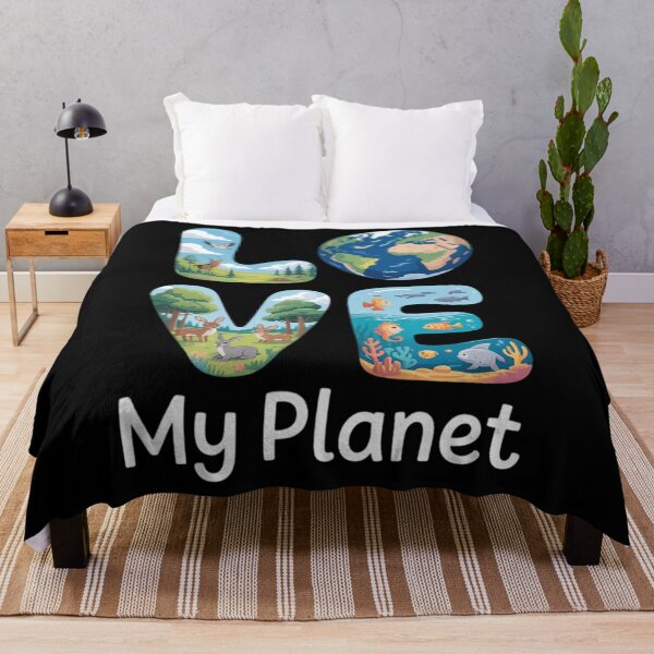 Item preview, LOVE My Planet Earth Day Environment designed and sold by Morphologiona.