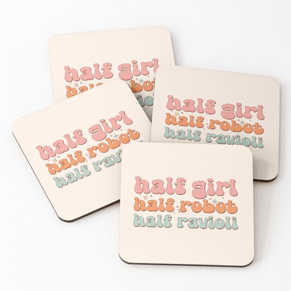Item preview, Half girl, half robot, half ravioli | y2k comedy designed and sold by MamSelle.