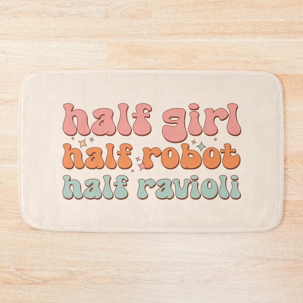 Item preview, Half girl, half robot, half ravioli | y2k comedy designed and sold by MamSelle.