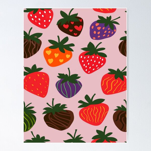 Item preview, Hidden pattern of strawberry chocolate designed and sold by saly55887.