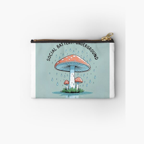 Item preview, Social battery underground| kawaii mushroom designed and sold by Classy-Artist.