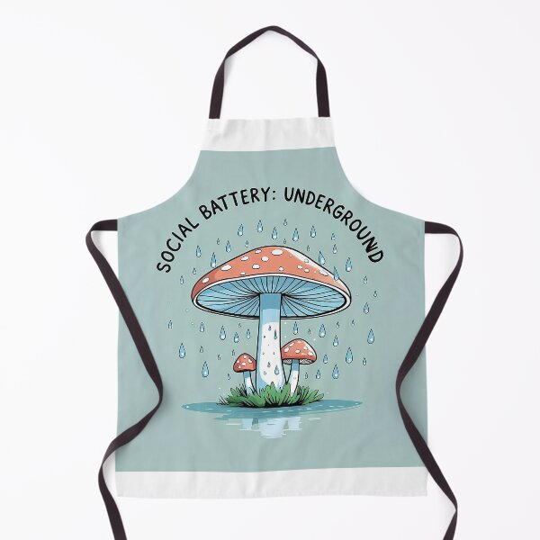 Item preview, Social battery underground| kawaii mushroom designed and sold by Classy-Artist.