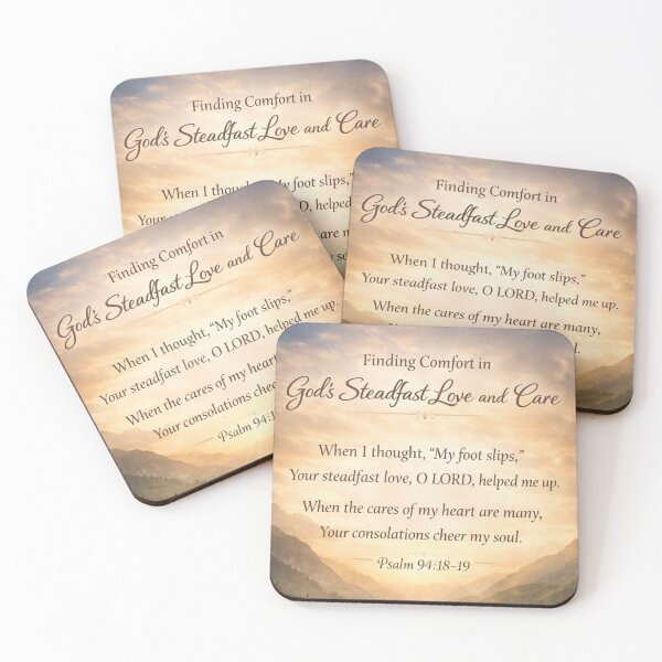 Item preview, Finding Comfort in God’s Steadfast Love and Care designed and sold by rajasekhark.