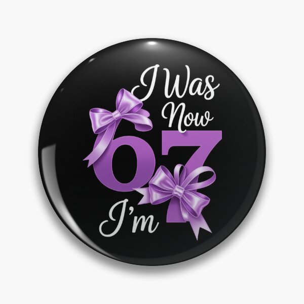 Item preview, I was 6 Now I'm 7 Year Old Birthday 67 Funny designed and sold by Morphologiona.