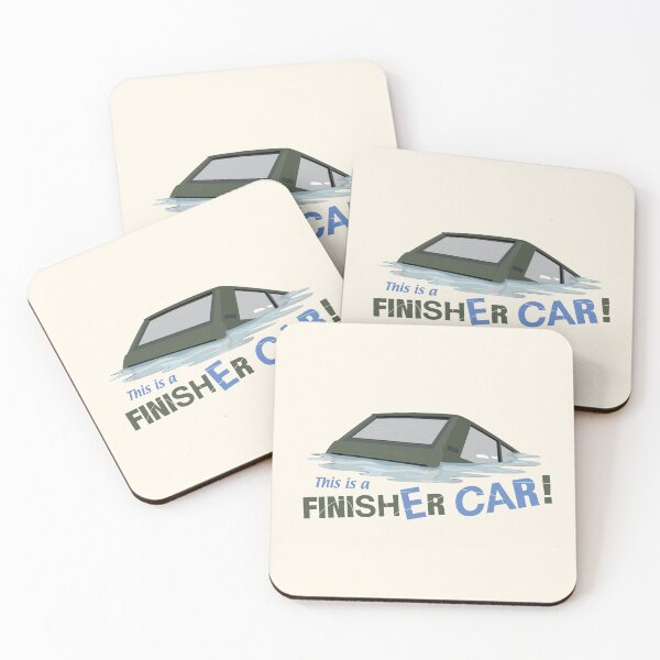 Item preview, This is a Finisher car | Funny quote designed and sold by MamSelle.