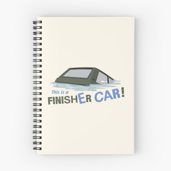 Item preview, This is a Finisher car | Funny quote designed and sold by MamSelle.