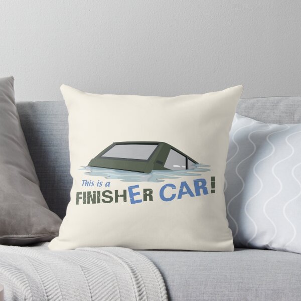 Item preview, This is a Finisher car | Funny quote designed and sold by MamSelle.