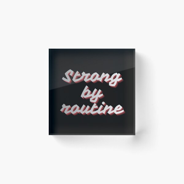 Item preview, Strong by routine designed and sold by MariusDesign210.