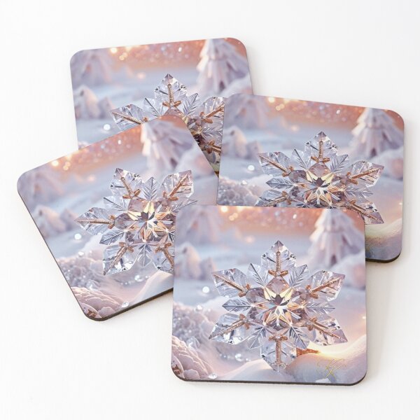 Item preview, The Diamond Star Snowflake ダイヤモンドの星の雪 designed and sold by CamillaCreation.
