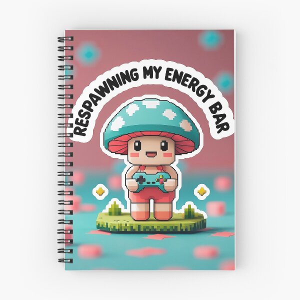 Item preview, Respawning my energy bar | kawaii mushroom designed and sold by Classy-Artist.
