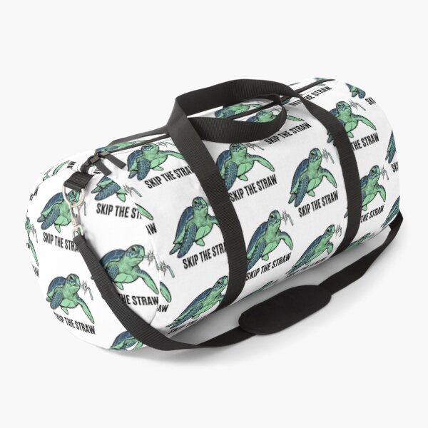 Item preview,  Skip The Straw Eco Activist Sea Turtle Cartoon designed and sold by zoughlal.